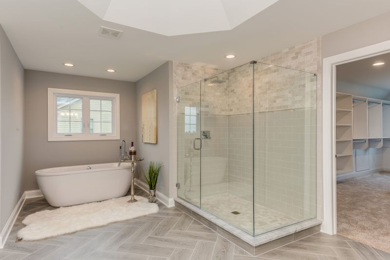 Open Concept Shower Spaces